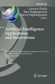 Cover von Artificial Intelligence Applications and Innovations