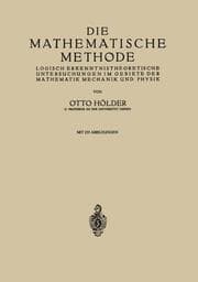 Cover von Die Mathematische Methode