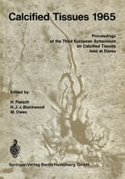 Cover von Calcified Tissues 1965