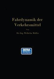 Cover von Die Fahrdynamik der Verkehrsmittel