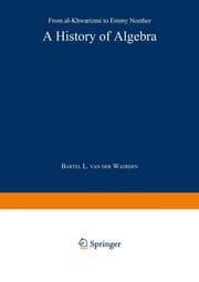 Cover von A History of Algebra