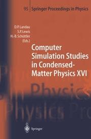 Cover von Computer Simulation Studies in Condensed-Matter Physics XVI