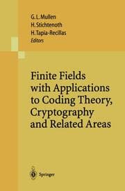 Cover von Finite Fields with Applications to Coding Theory, Cryptography and Related Areas