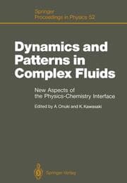 Cover von Dynamics and Patterns in Complex Fluids