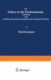 Cover von Der Führer in die Flechtenkunde