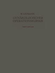 Cover von Der Gynäkologische Operationskursus