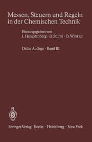 Cover von Messen, Steuern und Regeln in der Chemischen Technik