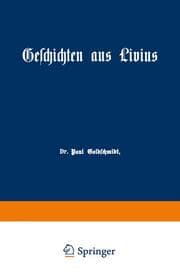 Cover von Geschichten aus Livius mit Ergänzungen aus griechischen Schriftstellern