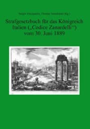 Cover von Strafgesetzbuch für das Königreich Italien ('Codice Zanardelli') vom 30.Juni 1889