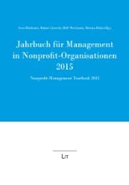 Cover von Jahrbuch für Management in Nonprofit-Organisationen 2015