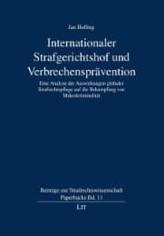 Cover von Internationaler Strafgerichtshof und Verbrechensprävention
