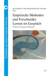 Cover von Empirische Methoden und Forschendes Lernen im Gespräch
