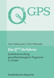 Cover von Das QGPS-Verfahren: Qualitätsentwicklung gesundheitsbezogener Programme in Schulen