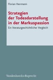 Cover von Strategien der Todesdarstellung in der Markuspassion