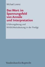 Cover von Das Wort im Spannungsfeld von Anrede und Interpretation