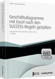 Cover von Geschäftsdiagramme mit Excel nach den SUCCESS-Regeln gestalten