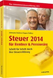 Cover von Steuer 2014 für Rentner und Pensionäre