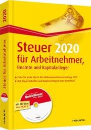 Cover von Steuer 2020 für Arbeitnehmer, Beamte und Kapitalanleger