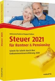 Cover von Steuer 2021 für Rentner und Pensionäre