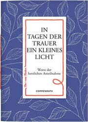 Cover von In Tagen der Trauer ein kleines Licht