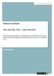 Cover von Sex and the City - eine Sitcom?