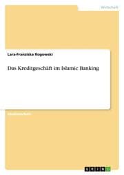 Cover von Das Kreditgeschäft im Islamic Banking