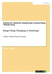 Cover von Burger King: Changing or Imitating?