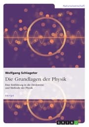 Cover von Die Grundlagen der Physik