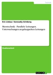 Cover von Messtechnik - Parallele Leitungen. Untersuchungen an gekoppelten Leitungen