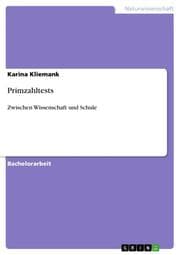 Cover von Primzahltests