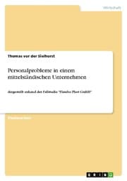 Cover von Personalprobleme in einem mittelständischen Unternehmen