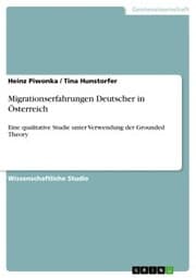 Cover von Migrationserfahrungen Deutscher in Österreich