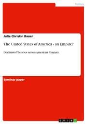 Cover von The United States of America - an Empire?