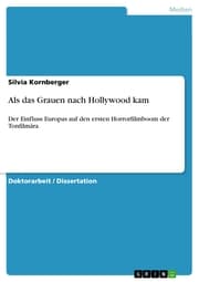 Cover von Als das Grauen nach Hollywood kam