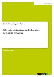 Cover von Liberation Literature and Liberation Feminism for Africa