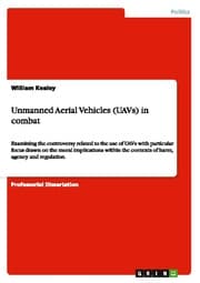 Cover von Unmanned Aerial Vehicles (UAVs) in combat