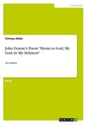 Cover von John Donne's Poem 'Hymn to God, My God, In My Sickness'