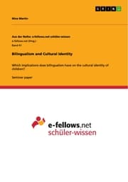 Cover von Bilingualism and Cultural Identity
