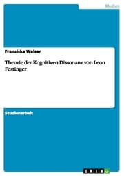 Cover von Theorie der Kognitiven Dissonanz von Leon Festinger