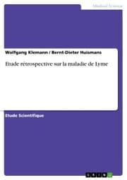 Cover von Etude rétrospective sur la maladie de Lyme