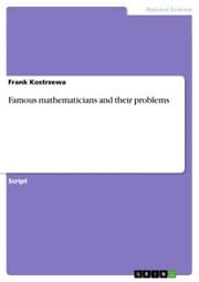Cover von Famous mathematicians and their problems