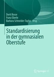 Cover von Standardisierung in der gymnasialen Oberstufe