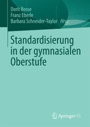 Cover von Standardisierung in der gymnasialen Oberstufe