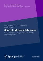 Cover von Sport als Wirtschaftsbranche