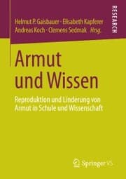 Cover von Armut und Wissen