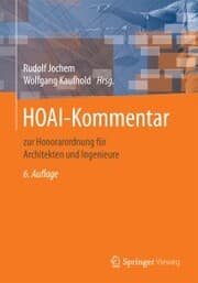 Cover von HOAI-Kommentar