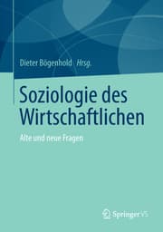 Cover von Soziologie des Wirtschaftlichen