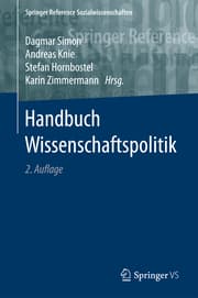 Cover von Handbuch Wissenschaftspolitik