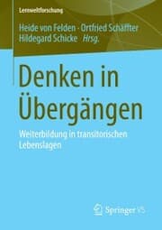 Cover von Denken in Übergängen