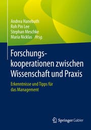 Cover von Forschungskooperationen zwischen Wissenschaft und Praxis